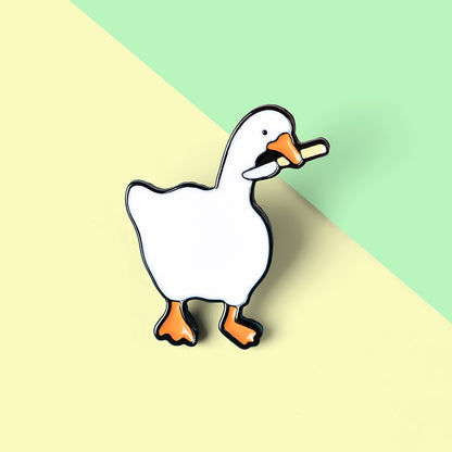 Quirky Big Goose Brooch/Pins