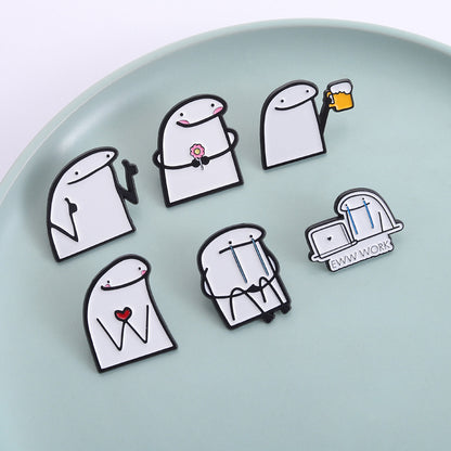 New Arrival Cute Personalized Stick Brooch