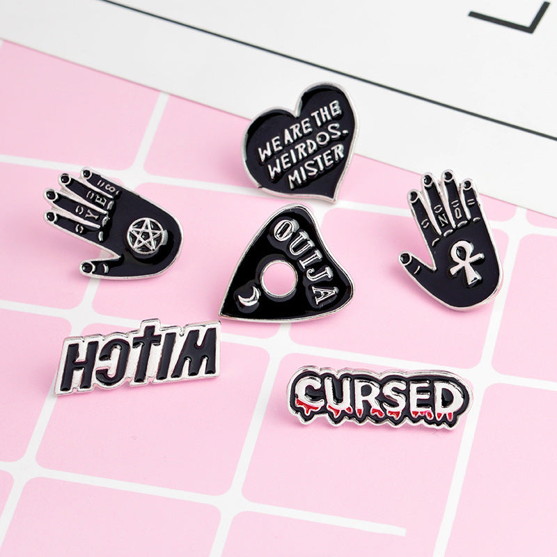 Punk Metal Brooches/Pins