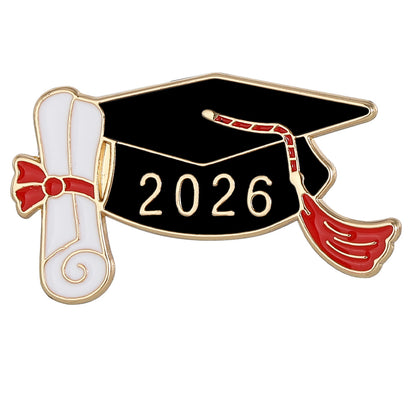 Bachelor Cap Metal Eco-friendly Brooch
