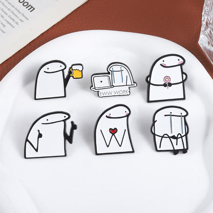 New Arrival Cute Personalized Stick Brooch