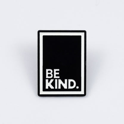 Black & White Square Dripping-Oil Alloy Fashion Badge